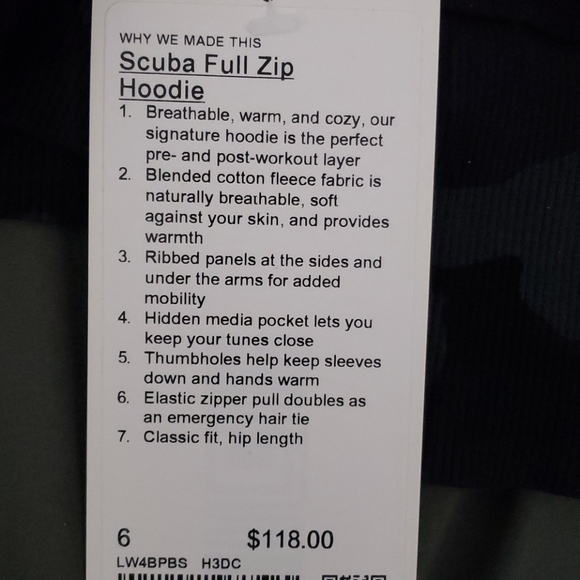 Scuba full zip hoodie - Picture 2 of 12